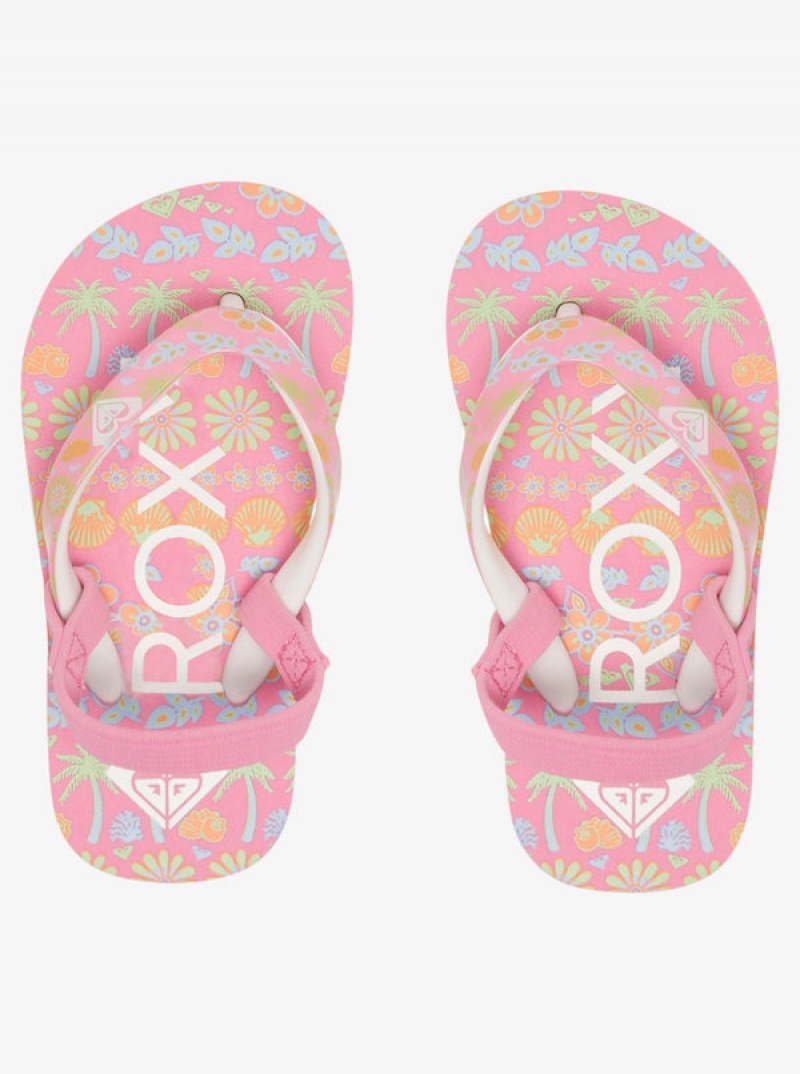 Girls' Roxy Pebbles Sandals | 32489-IKQG