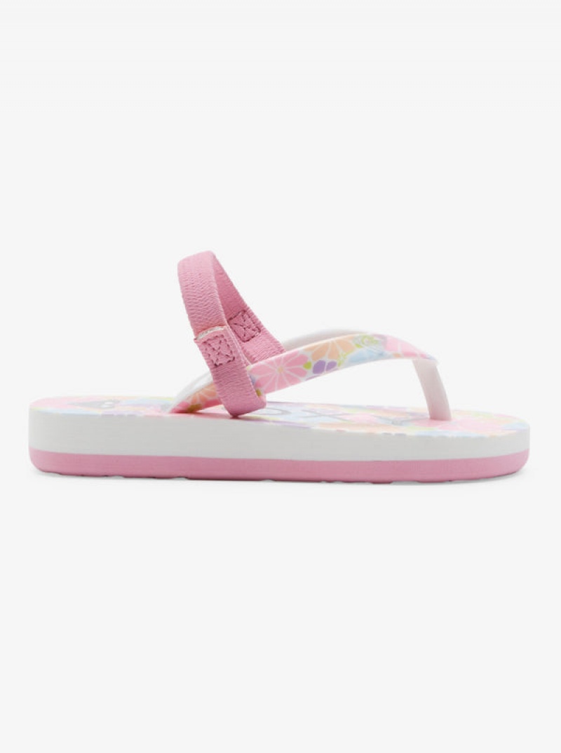 Girls' Roxy Pebbles Sandals | 96038-FRNI