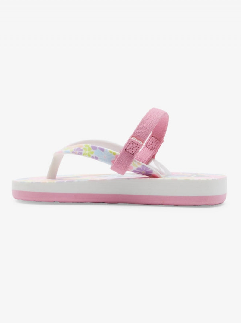 Girls' Roxy Pebbles Sandals | 96038-FRNI