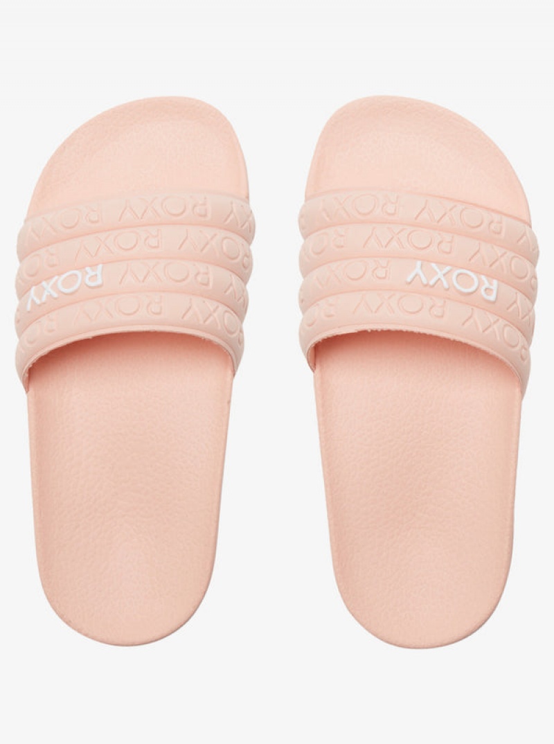 Girls' Roxy Slippy Water-Friendly Sandals | 70268-BEUR