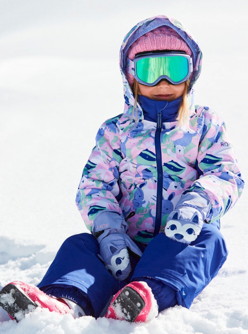 Girls' Roxy Snows Up Technicalboard/Ski Gloves | 38621-JQFY