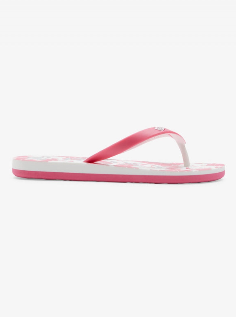 Girls' Roxy Tahiti Flip Flops | 01952-FPLA