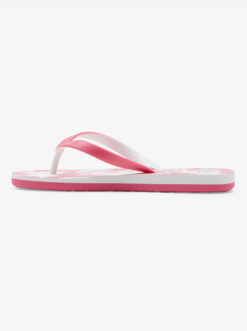 Girls' Roxy Tahiti Flip Flops | 01952-FPLA