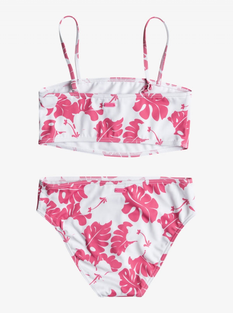 Girls' Roxy Totally Iconic Set Swimwear | 08549-MTUL