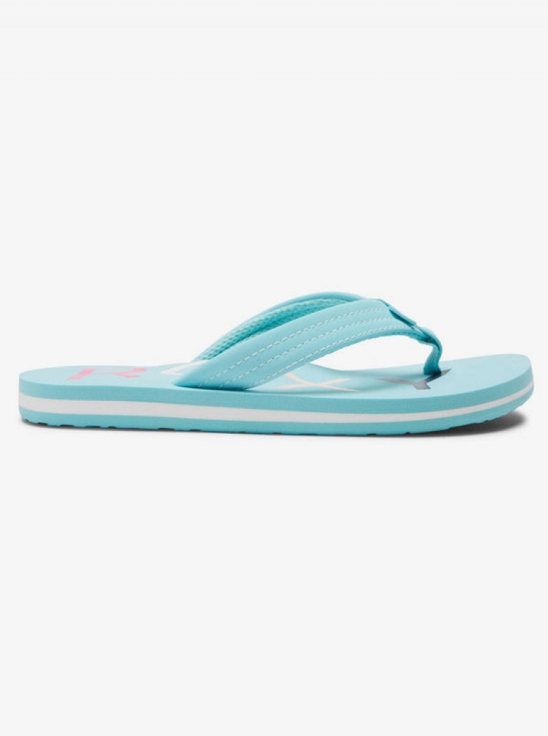 Girls' Roxy Vista Flip Flops | 30421-RXCD