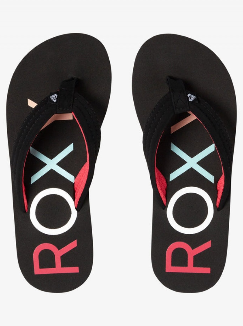 Girls' Roxy Vista Flip Flops | 79640-EQXJ