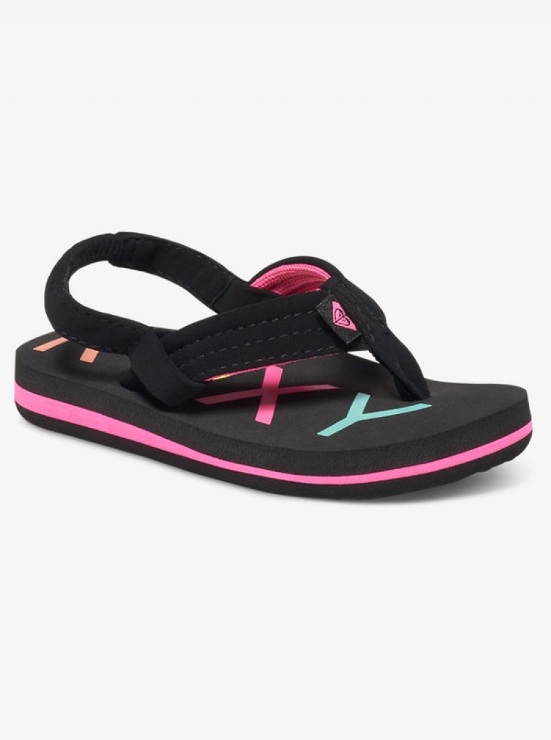 Girls\' Roxy Vista Sandals | 41083-LAMS