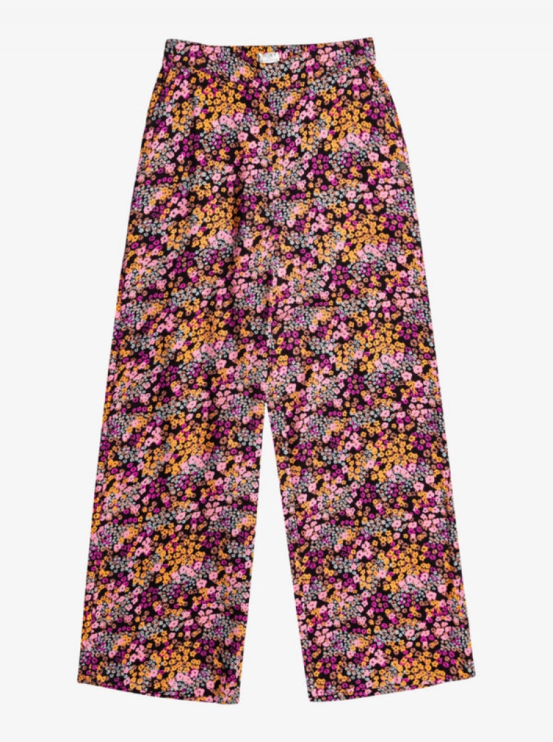 Girls\' Roxy You Found Me Palazzo Pants | 59731-HTQJ