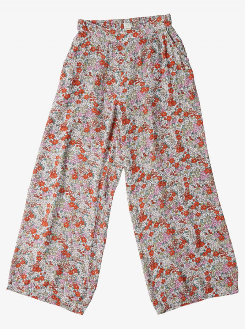 Girls\' Roxy You Found Me Palazzo Pants | 92041-LXAU