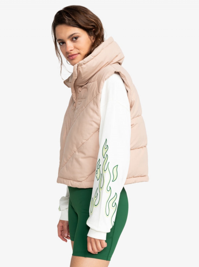 Roxy Active Collection Puffer Jackets | 67231-OYQW