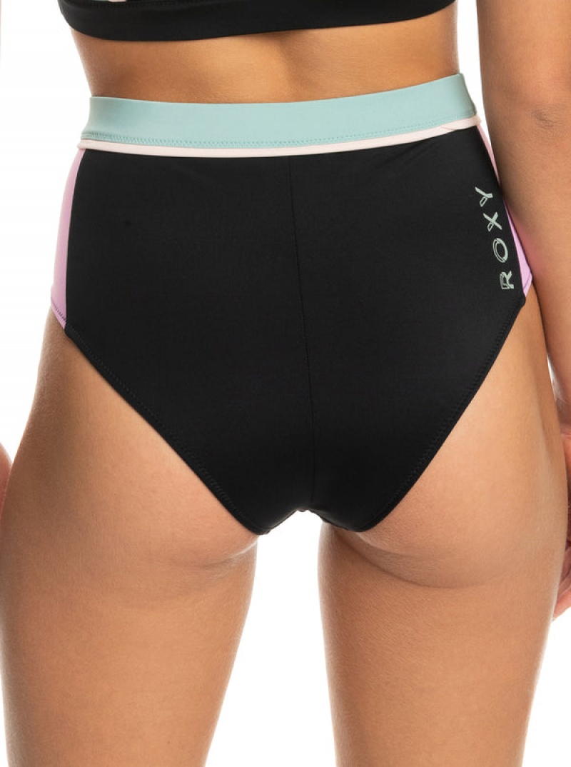 Roxy Active High Waist Bikini Bottoms | 76193-ONAZ