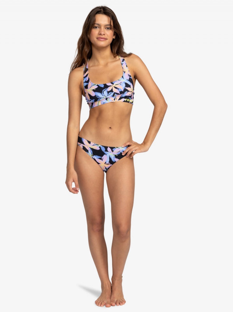 Roxy Active Printed Bikini Bottoms | 19054-ZHJC