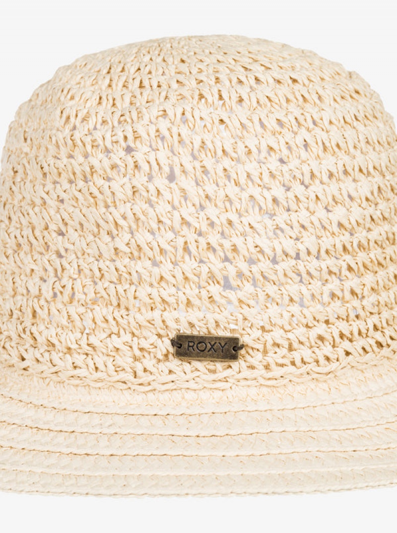 Roxy Aloof Beauty Straw Sun Hats | 68510-SZDC