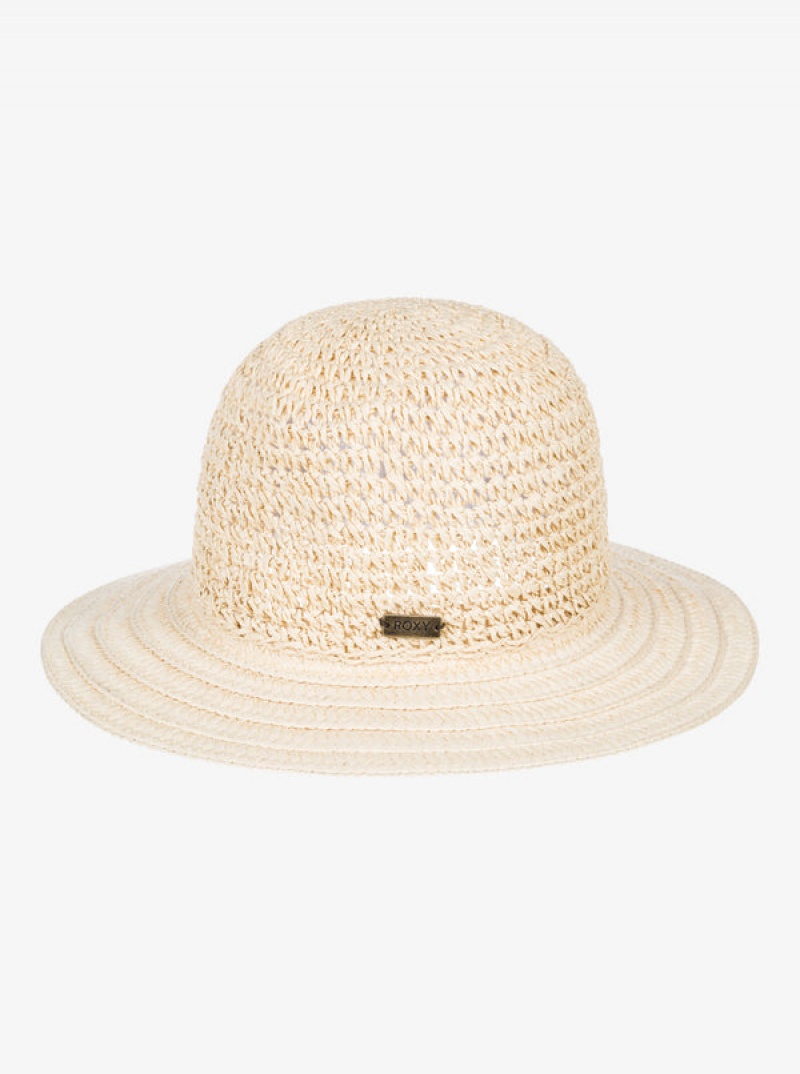 Roxy Aloof Beauty Straw Sun Hats | 68510-SZDC