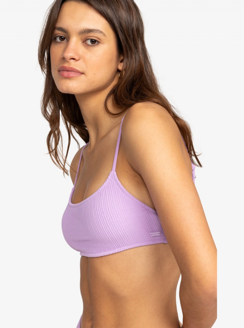 Roxy Aruba Basic Bralette Bikini Tops | 53479-ZSYF