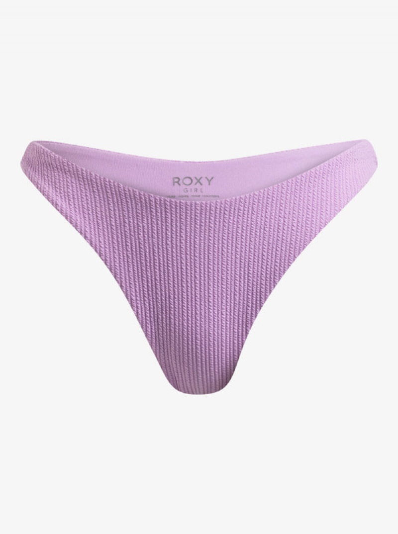 Roxy Aruba High Leg Cheeky Bikini Bottoms | 40285-ERLB