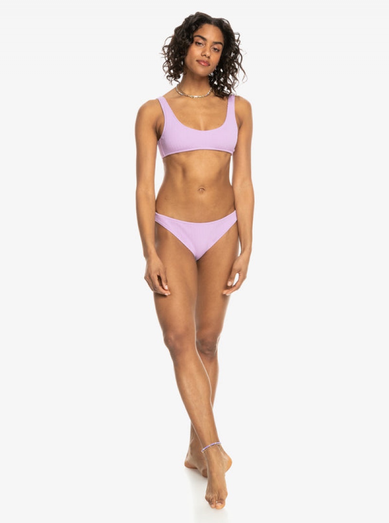 Roxy Aruba Moderate Bikini Bottoms | 98301-OJLB