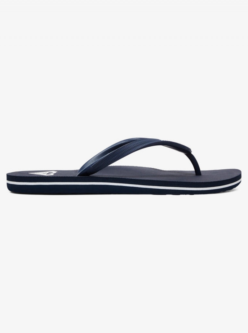 Roxy Azul Basic Flip Flops | 74036-ALGI