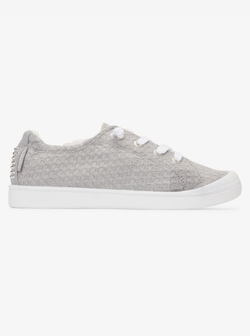 Roxy Bayshore Plus Fur Sneakers | 25810-ISFK