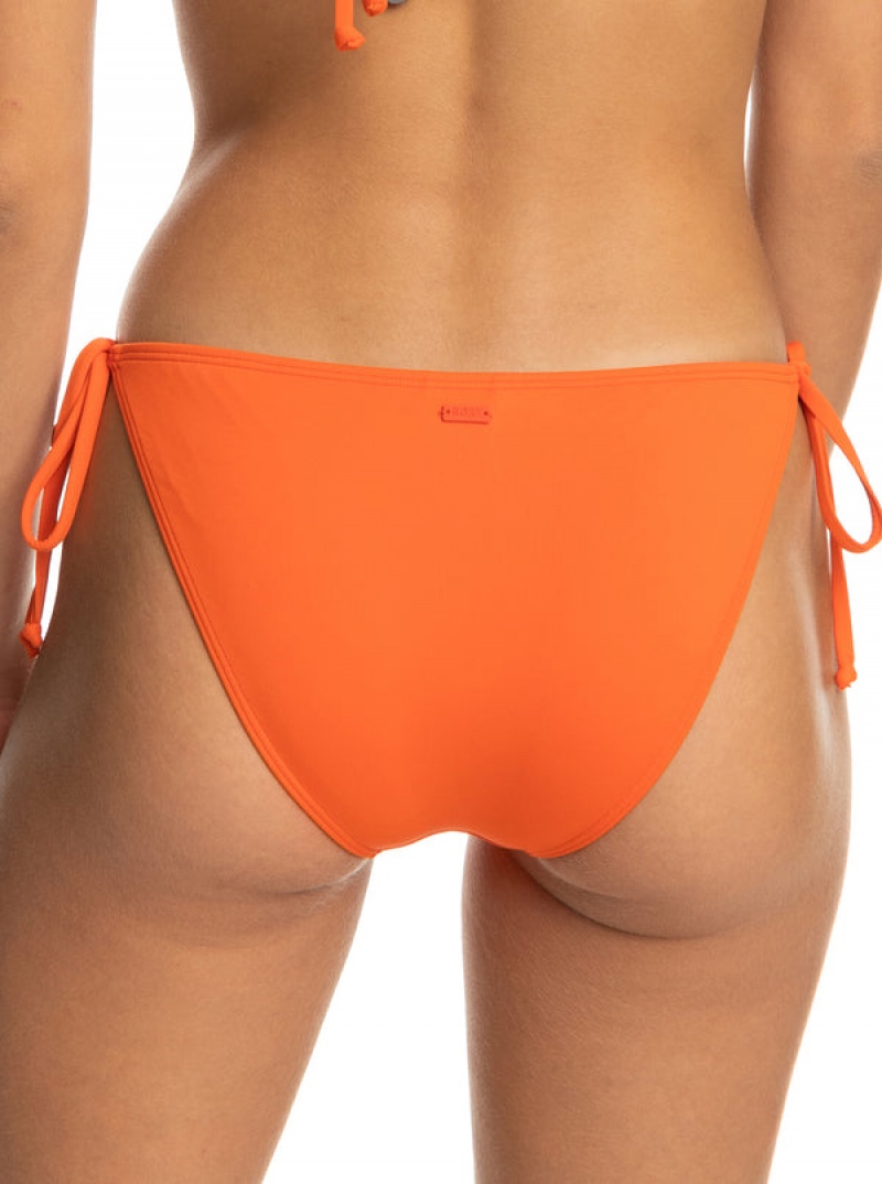 Roxy Beach Classics Tie Side Solid Bikini Bottoms | 40167-JZSL