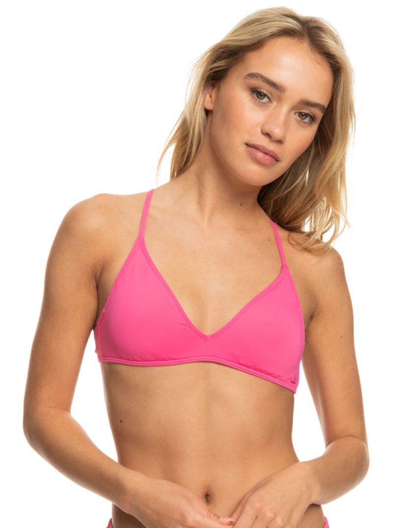 Roxy Beach Classics Triangle Bikini Tops | 83619-PCGK