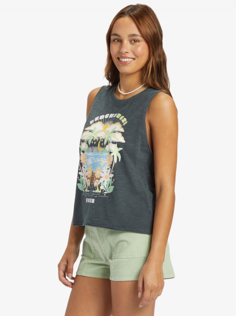 Roxy Beachy Days Muscle Tanks | 90346-UQIB