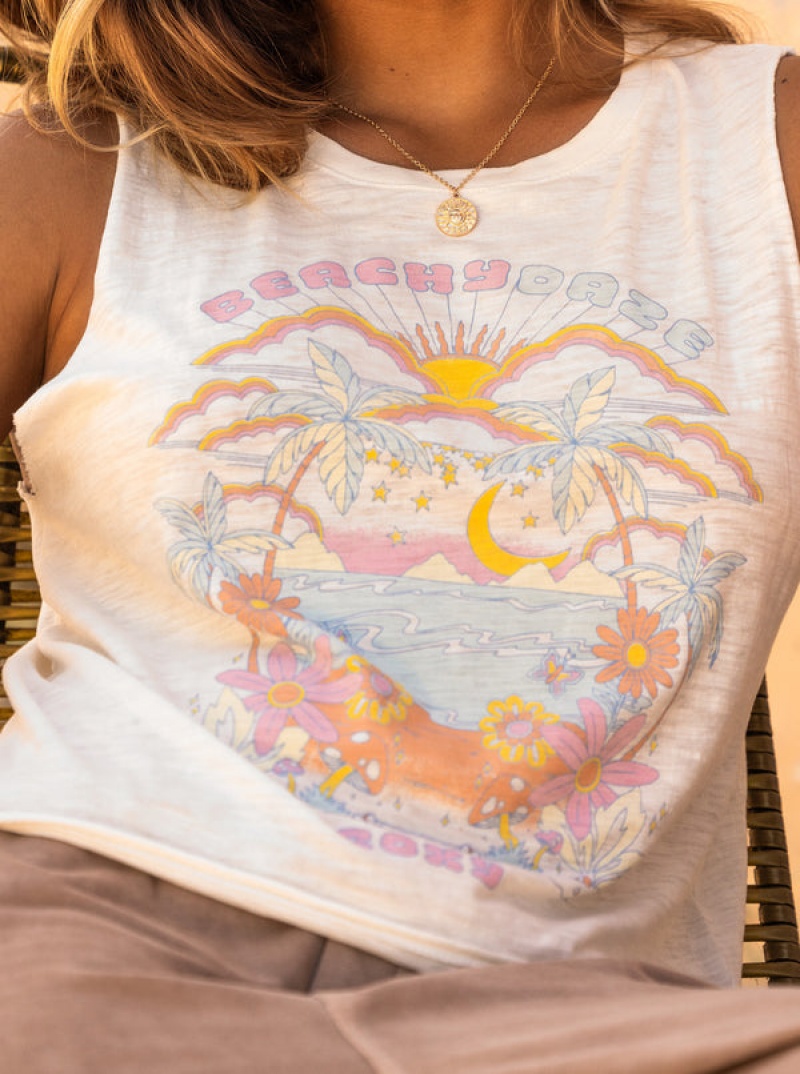 Roxy Beachy Days Muscle Tanks | 92314-RDKT