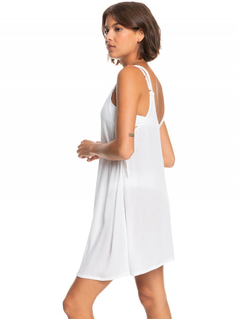 Roxy Beachy Vibes Solid Beach Cover-Up Dress | 72845-TSFE