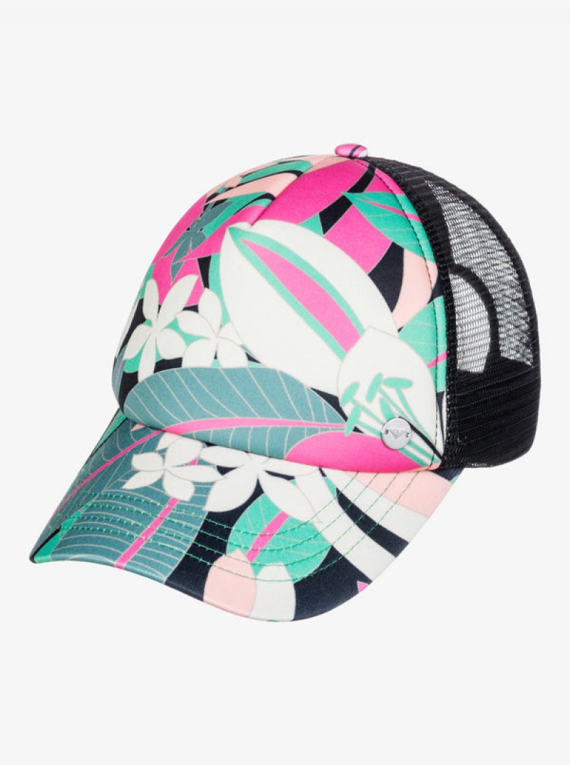 Roxy Beautiful Morning Trucker Hats | 16752-MKRU