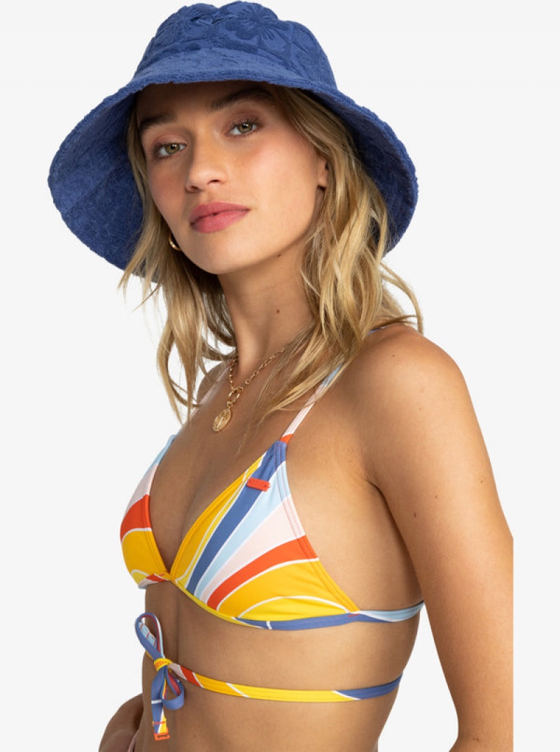 Roxy Bliss Full Bucket Hats | 27568-HMWE