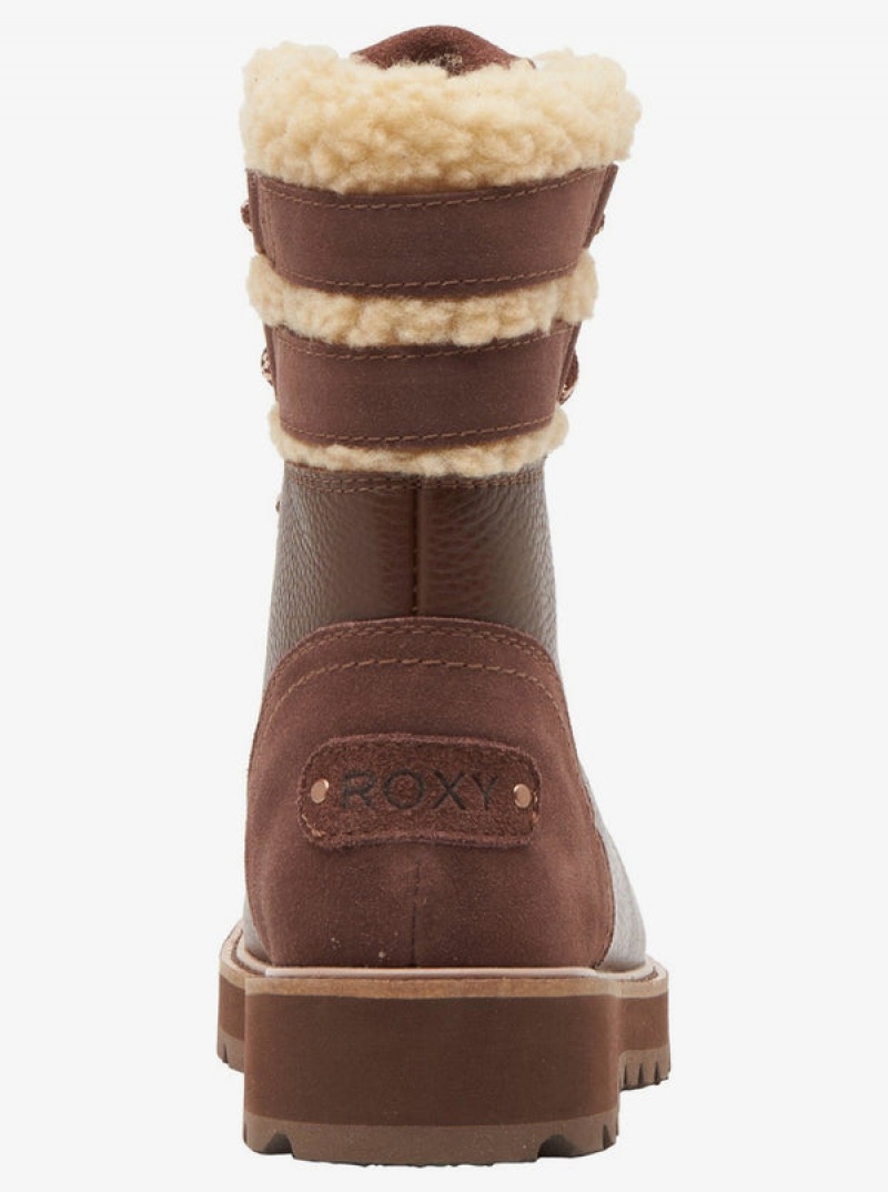 Roxy Brandi Lace-Up Boots | 41283-FGCN