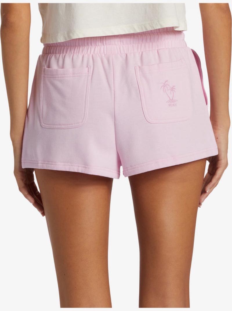 Roxy Check Out Sweat Shorts | 30571-CRKW