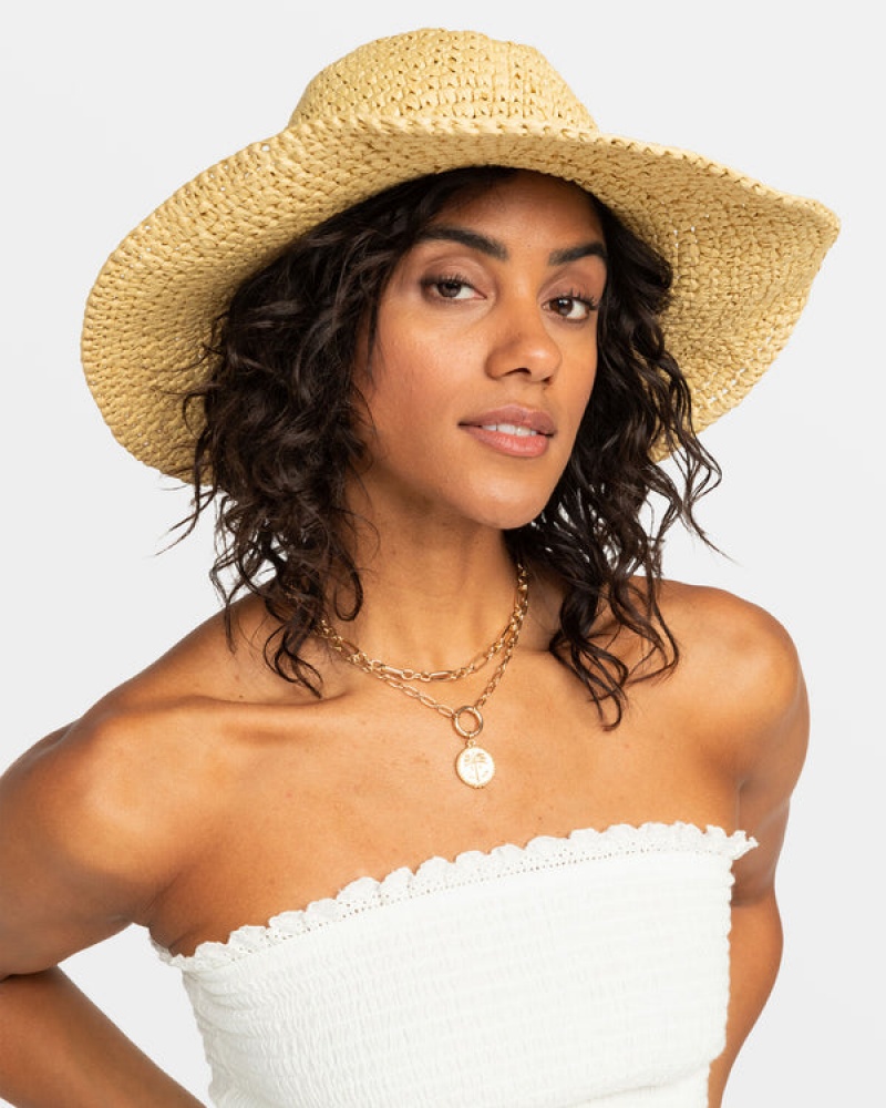 Roxy Cherish Summer Cowboy Hats | 29870-YXAU