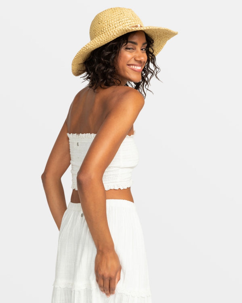 Roxy Cherish Summer Cowboy Hats | 29870-YXAU