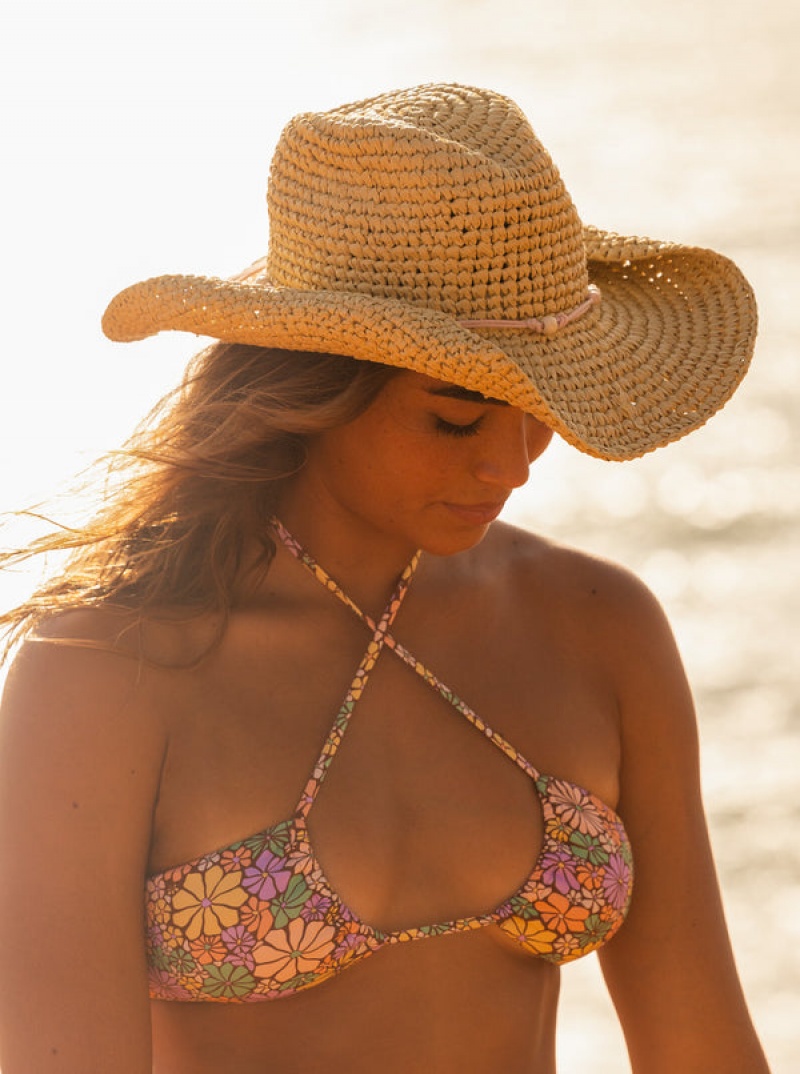 Roxy Cherish Summer Sun Hats | 27534-WDTO