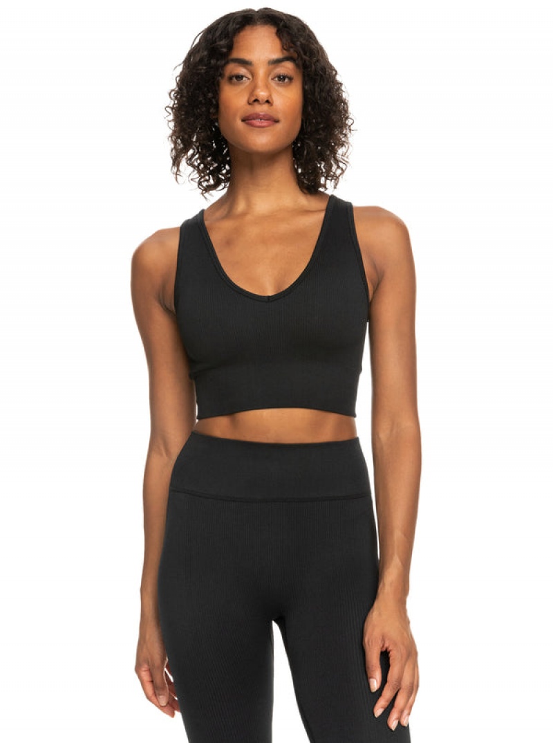 Roxy Chill Out Seamless Tops | 68901-FLMO