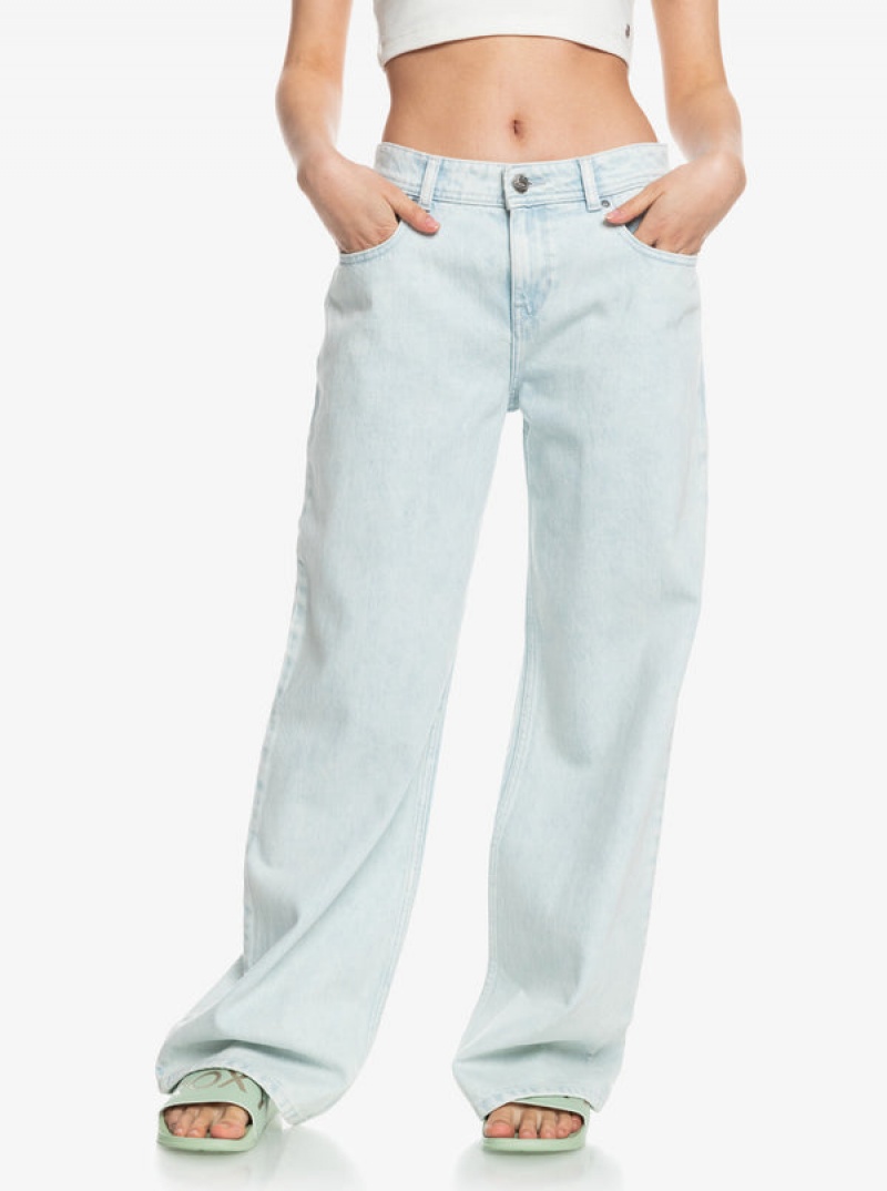 Roxy Chillin Waygy Jeans Pants | 93701-JPRV