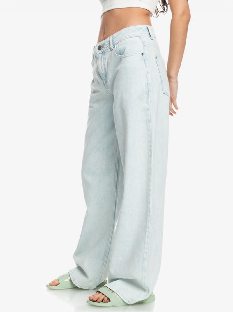 Roxy Chillin Waygy Jeans Pants | 93701-JPRV