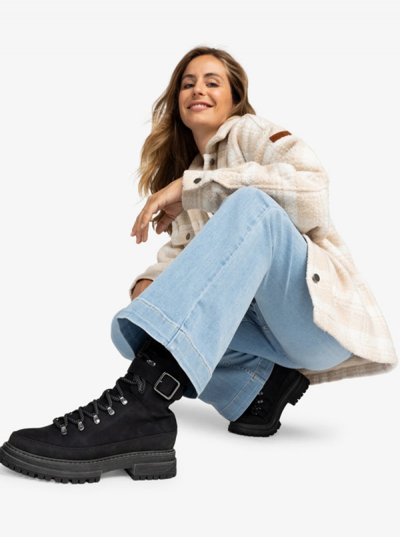 Roxy Chloe Kim Logger Ankle Boots | 95380-UJDG