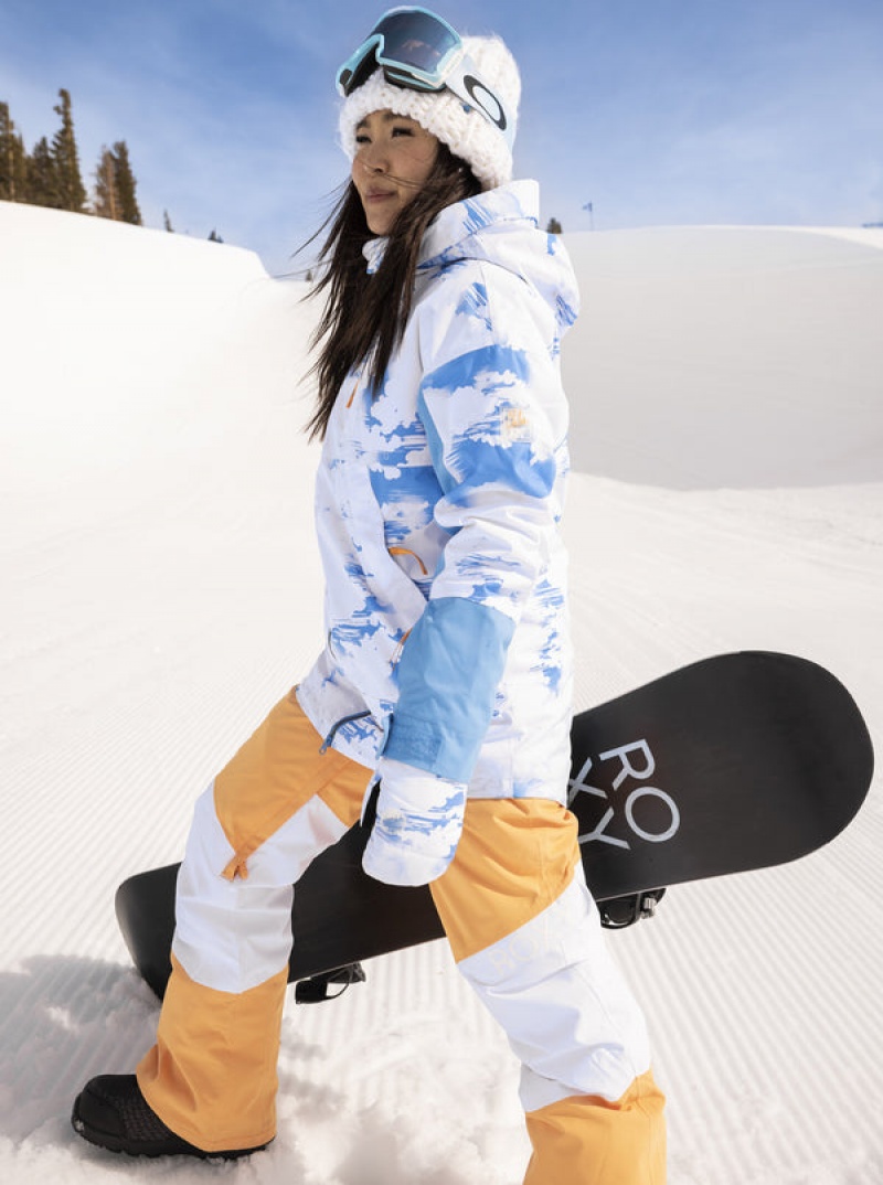 Roxy Chloe Kim Technical Snowboard Jackets | 25917-KMHG