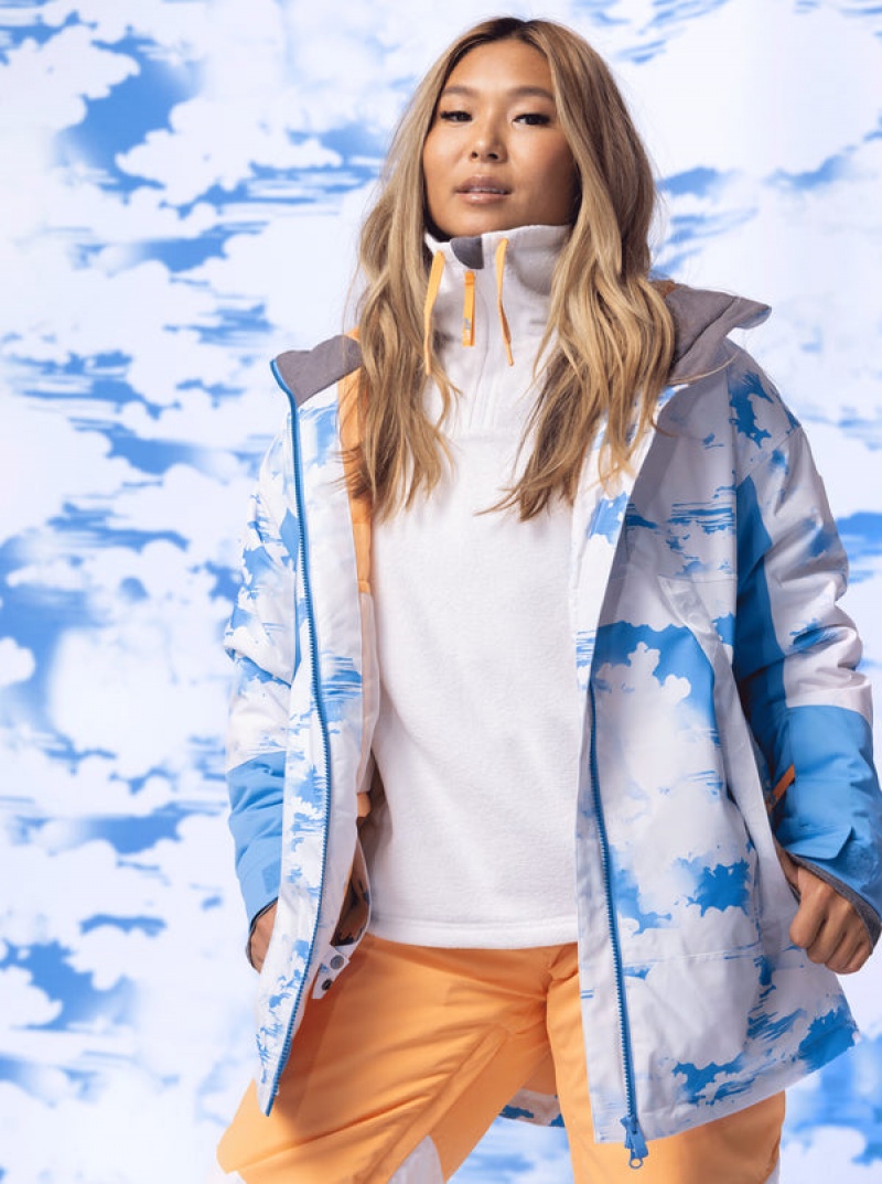 Roxy Chloe Kim Technical Snowboard Jackets | 25917-KMHG