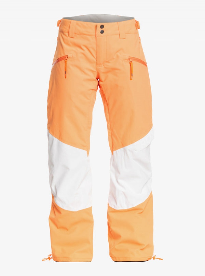 Roxy Chloe Kim Woodrose Technical Snowboard Pants | 68093-DEGI