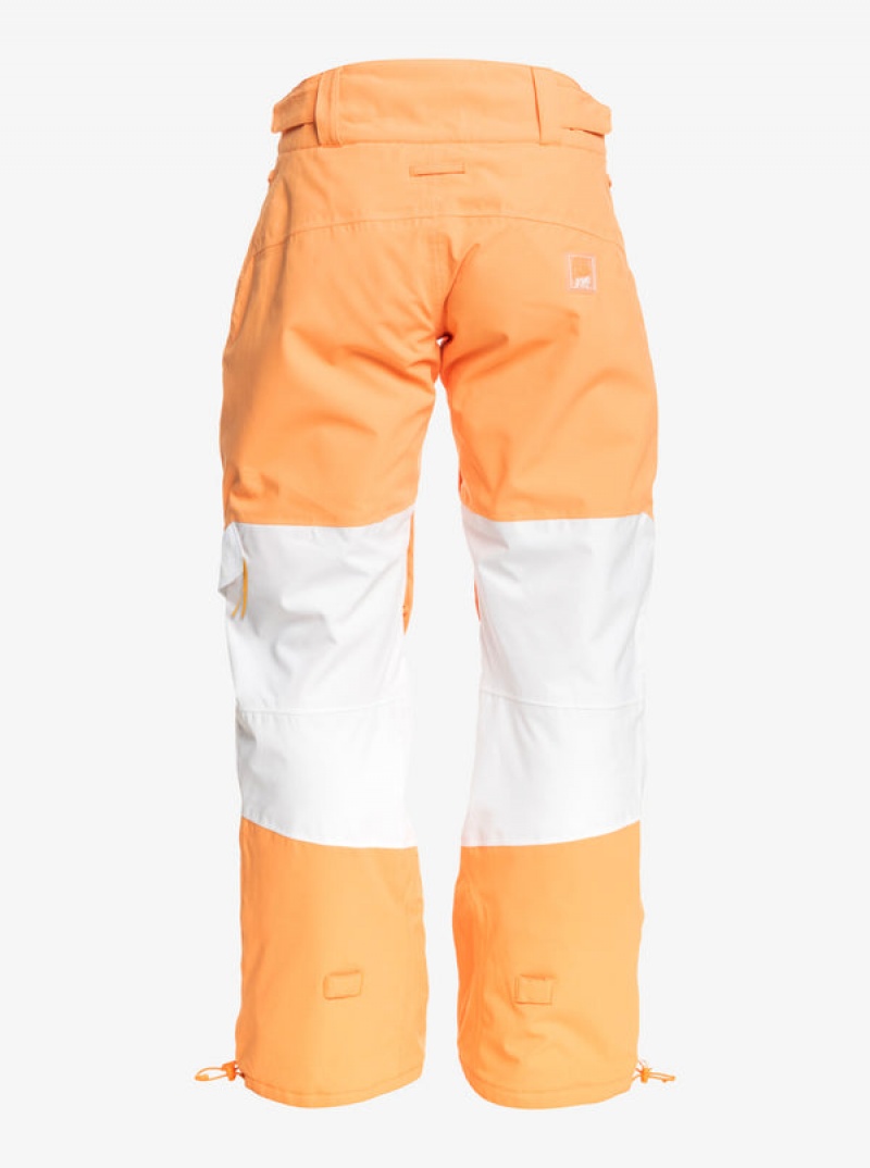 Roxy Chloe Kim Woodrose Technical Snowboard Pants | 68093-DEGI