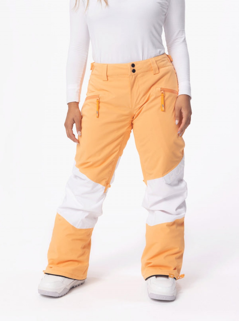 Roxy Chloe Kim Woodrose Technical Snowboard Pants | 68093-DEGI