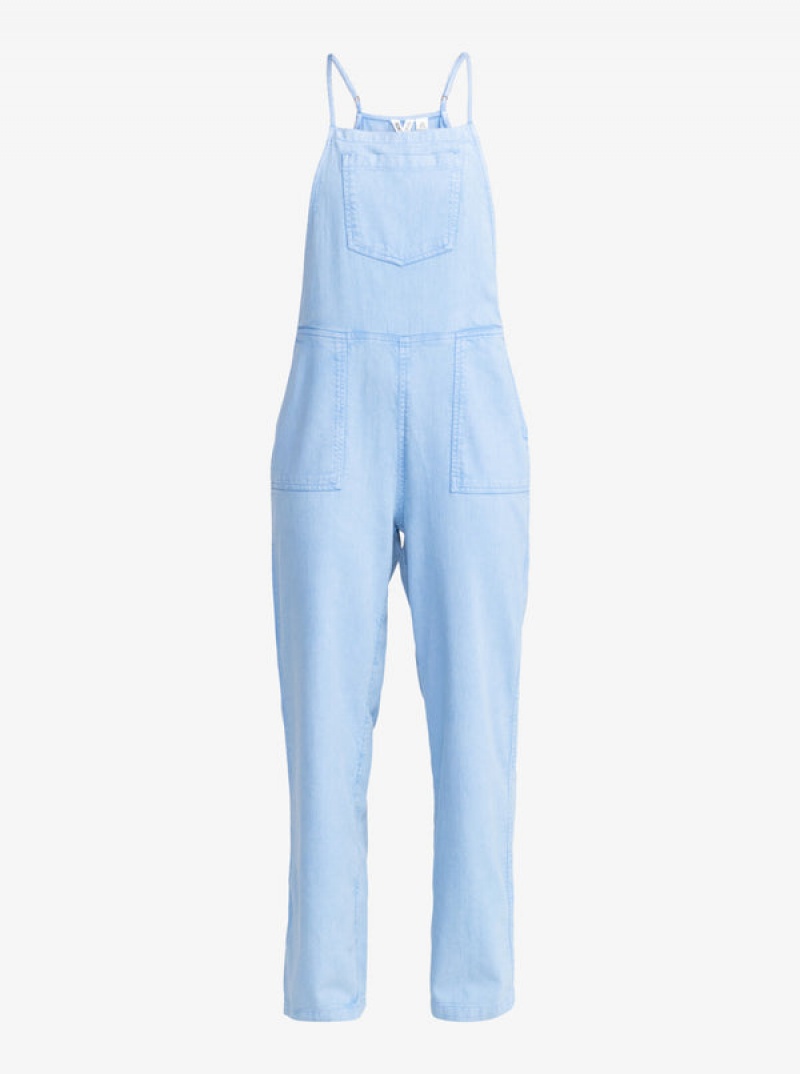 Roxy Crystal Coast Overalls Jumpsuits | 21053-GUIC