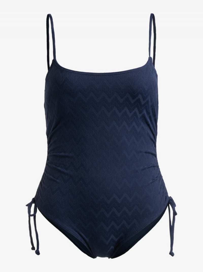 Roxy Current Coolness One-Piece Swimsuits | 18736-MKWB