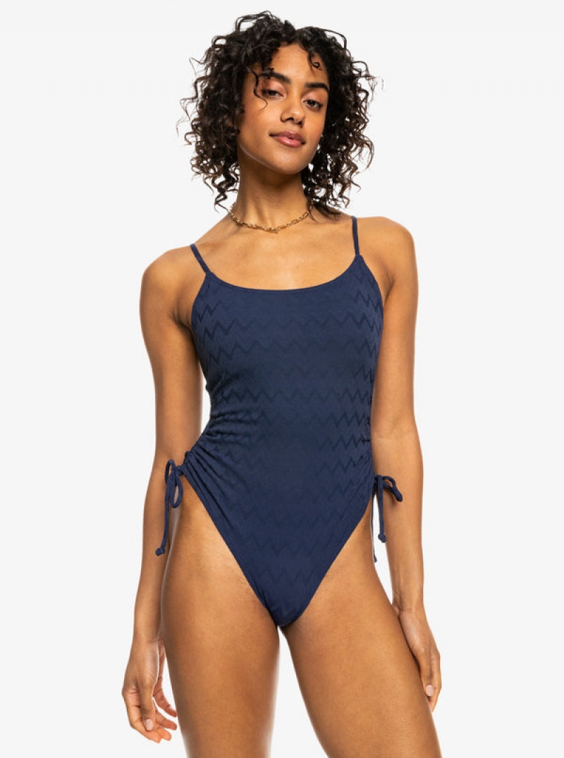 Roxy Current Coolness One-Piece Swimsuits | 18736-MKWB