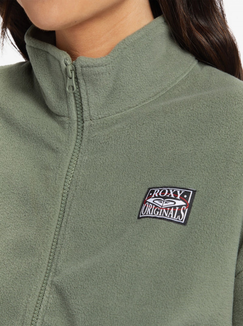 Roxy Dawn To Dusk Half-Zip Fleece Hoodie | 70496-HUIV