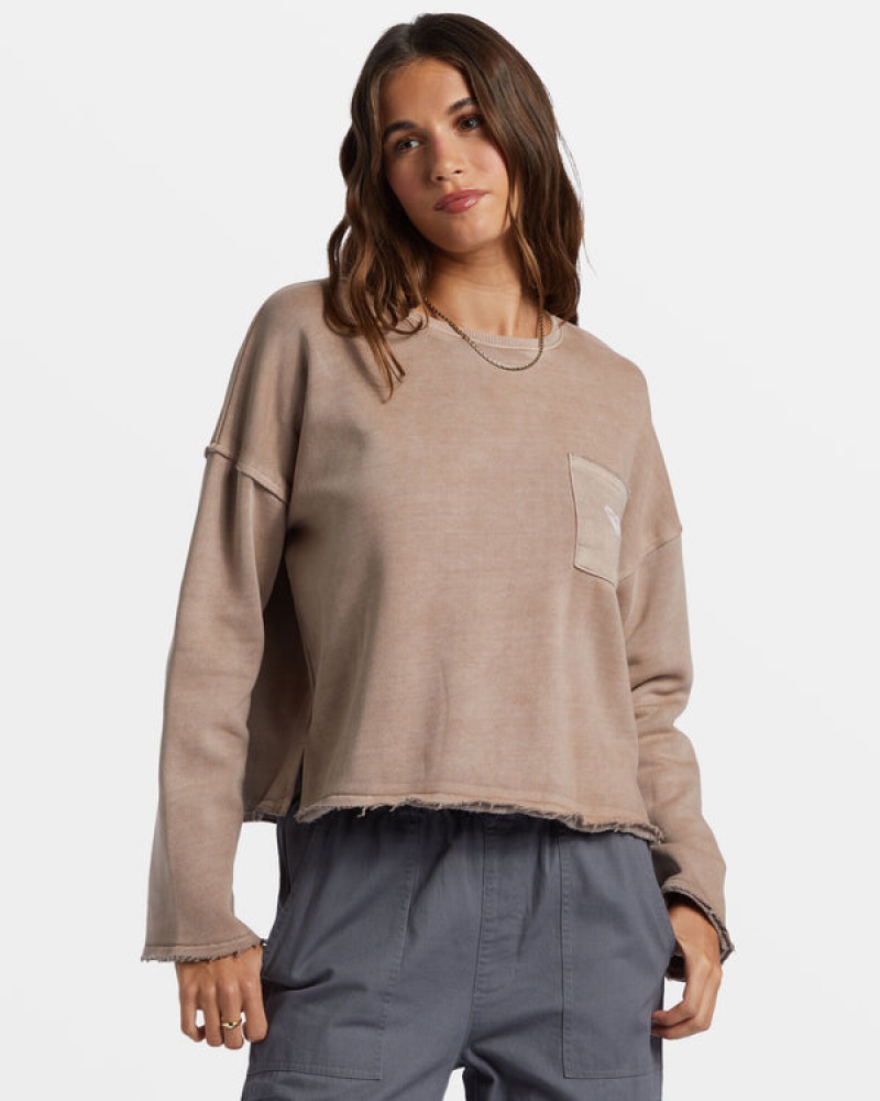 Roxy Doheny Crew Neck Hoodie | 72896-DQYL