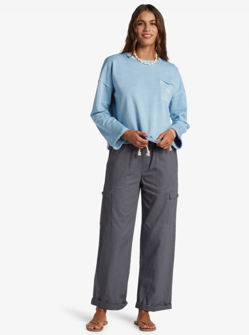 Roxy Doheny Crew Neck Loungewear | 26385-ZJCU